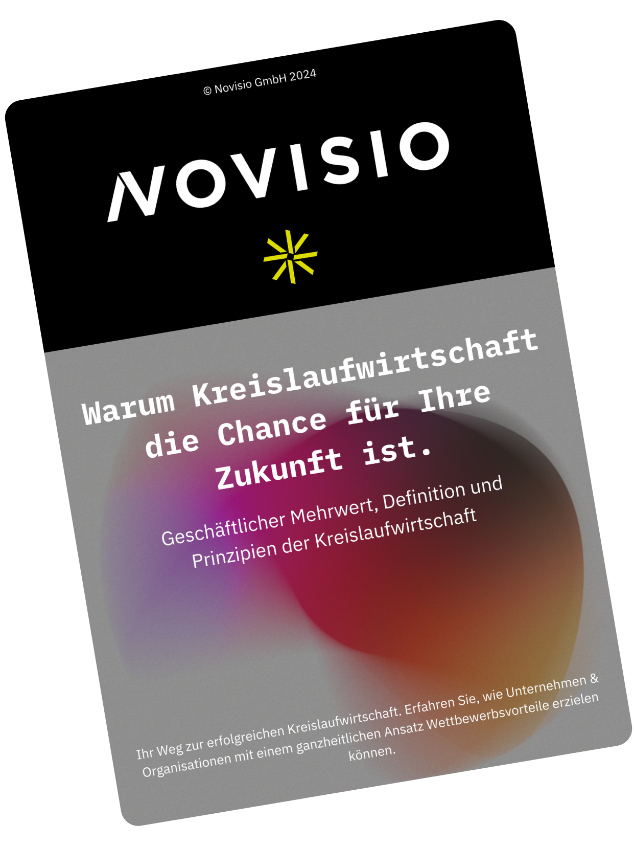 Kreislaufwirtschaft als Chance für Innovation und eine positive Zukunft